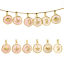 Picture of Brass Charm Pendant Real Gold Plated Irregular Enamel 22mm x 15mm