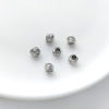 Picture of Eco-friendly Brass Beads For DIY Jewelry Making Real Gold Plated Irregular Wrapped About 6mm x 5mm, Hole: Approx 2.5mm