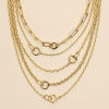 Picture of Eco-friendly PVD Vacuum Plating 18K Gold Plated 304 Stainless Steel Link Cable Chain With Spring Ring Clasp Necklace