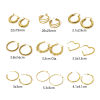 Picture of Eco-friendly PVD Vacuum Plating Exquisite Simple 18K Gold Plated 304 Stainless Steel Hoop Earrings For Women