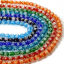 Imagen de 5 Unidades Cuentas Para Hacer Joyas De Bricolaje Vidrio Murano , Multicolor Papel Aluminio 10mm Diámetro, Agujero: acerca de 1.2mm