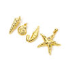 Picture of Eco-friendly Brass Ocean Jewelry Pendants 18K Real Gold Plated