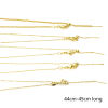 Picture of Eco-friendly Brass Adjustable Slider/ Slide Bolo Necklace 18K Real Gold Plated With Adjustable Silicone Core 45cm(17.7") long