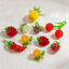 Picture of Iron Based Alloy & Glass Crochet Knitted Weaving Pendants Multicolor Fruit