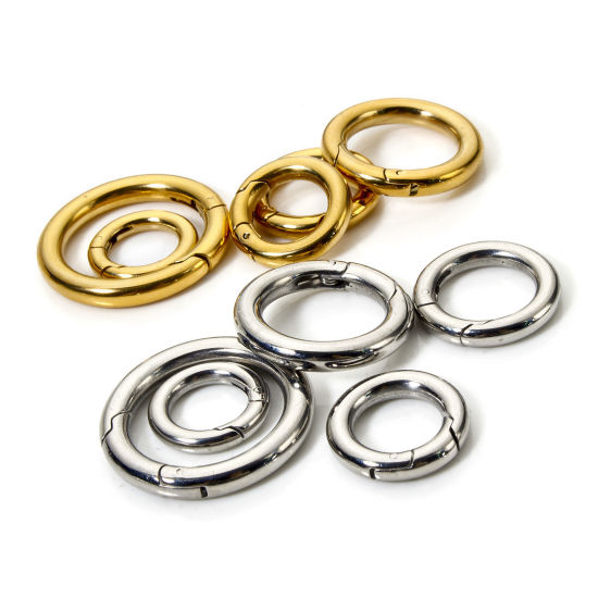 Bild von 1 Piece 304 Stainless Steel Safety Rings Round Polished