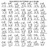 Imagen de 1 Unidad 304 Acero Inoxidable Collar con Nombre Personalizado Colgante con Letra Personalizada Perro Gato 45cm longitud