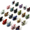 Imagen de 10 Unidades Cuentas Para Hacer Joyas De Bricolaje Cerámica de Caracola , Multicolor 3D 20mm x 11mm, Agujero: acerca de 1.6mm