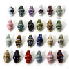 Imagen de 10 Unidades Cuentas Para Hacer Joyas De Bricolaje Cerámica de Caracola , Multicolor 3D 20mm x 11mm, Agujero: acerca de 1.6mm