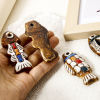 Image de 1 Pièce Pendentifs en Céramique Bijoux d'Océan Forme Poisson Multicolore