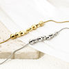 Picture of Eco-friendly Brass Beads For DIY Jewelry Making Single Hole Real Gold Plated Round Disc Faceted