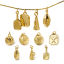 Picture of Eco-friendly PVD Vacuum Plating 304 Stainless Steel Sport Charms 18K Real Gold Plated 3D