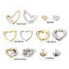 Picture of Brass Valentine's Day Charms Multicolor Heart