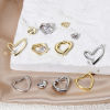 Picture of Brass Valentine's Day Charms Multicolor Heart