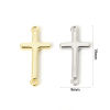 Picture of Brass Religious Connectors Charms Pendants Multicolor Cross 19mm x 9mm