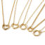 Picture of Brass Link Chain Necklace 18K Gold Plated With Spring Ring Clasp