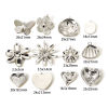 Picture of Eco-friendly PVD Vacuum Plating 304 Stainless Steel Charms 18K Real Gold Plated & Silver Tone Two Tone