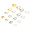 Picture of Eco-friendly Brass Pendant Pinch Bails Clasps Real Gold Plated