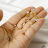 Picture of Eco-friendly Brass Pendant Pinch Bails Clasps Real Gold Plated
