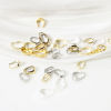 Picture of Eco-friendly Brass Pendant Pinch Bails Clasps Real Gold Plated