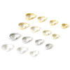 Picture of Eco-friendly Brass Pendant Pinch Bails Clasps Real Gold Plated