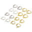 Picture of Eco-friendly Brass Hoop Earrings Real Gold Plated Round With Loop