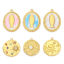 Picture of Eco-friendly PVD Vacuum Plating 304 Stainless Steel Pendants 18K Real Gold Plated Fish Animal Star Enamel