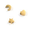 Picture of Eco-friendly PVD Vacuum Plating 304 Stainless Steel Mini Charms 18K Gold Plated Geometric Double-sided Polishing