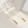 Picture of Eco-friendly Stylish West Cowboy 18K Real Gold Plated Brass Link Cable Chain Boots Pendant Charm Necklace Unisex 46cm(18.1") + 6cm(2.4") long
