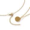 Picture of Eco-friendly PVD Vacuum Plating Exquisite Galaxy 18K Real Gold Plated 304 Stainless Steel & Rhinestone Link Cable Chain Star Pendant Charm Necklace For Women Gift 45cm(17.7") + 5cm(2") long