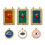 Immagine di 1 Piece Eco-friendly PVD Vacuum Plating 304 Stainless Steel Religious Charms 18K Real Gold Plated Enamel