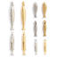 Изображение 2 PCs Eco-friendly Brass Ocean Jewelry Charms Real Gold Plated Fish Animal 3D