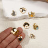 Picture of Eco-friendly PVD Vacuum Plating 304 Stainless Steel Pet Memorial Charms 18K Gold Plated Enamel