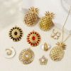 Picture of 1 Piece Eco-friendly PVD Vacuum Plating 304 Stainless Steel Pendants 18K Real Gold Plated