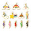 Imagen de 2 PCs Eco-friendly Brass Charms 18K Real Gold Plated Enamel