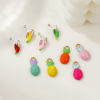 Imagen de 1 Piece Eco-friendly PVD Vacuum Plating 304 Stainless Steel Charms 18K Real Gold Plated Enamel
