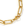 Picture of Eco-friendly Minimalist Stylish Multicolor 304 Stainless Steel Paperclip Link Chain Bracelets For Women Gift 19cm(7.5") long