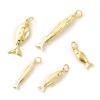 Picture of Eco-friendly Brass Ocean Jewelry Charms 18K Real Gold Plated Fish Animal 3D