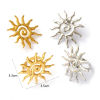 Picture of Eco-friendly Galaxy Multicolor 304 Stainless Steel Sun Spiral Ear Post Stud Earrings & Rings