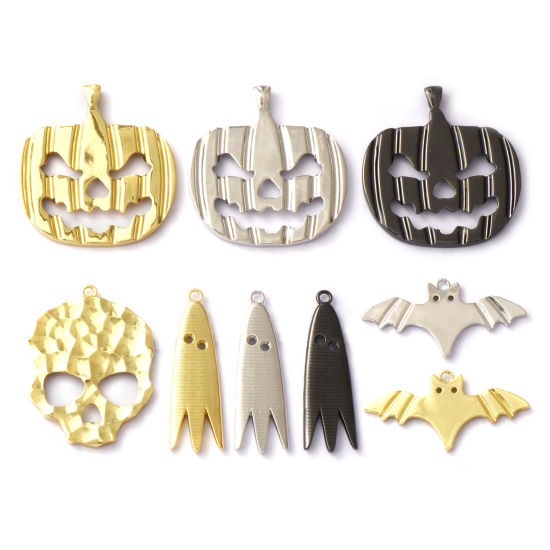 Immagine di 1 Pz Ottone Halloween Ciondoli Pendenti Multicolore