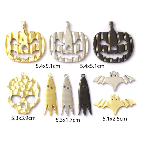 Immagine di 1 Pz Ottone Halloween Ciondoli Pendenti Multicolore