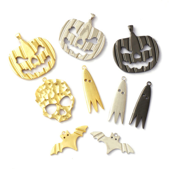 Immagine di 1 Pz Ottone Halloween Ciondoli Pendenti Multicolore