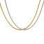 Picture of Real Gold Plated Link Chain Necklace, Brass 40cm(15.7") + 5cm(2"), For Women, Minimalist Exquisite Gift, Eco-friendly