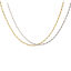 Picture of Real Gold Plated DE Gaulle Chain Necklace, Brass 40cm(15.7") + 5cm(2"), For Women, Minimalist Exquisite Gift, Eco-friendly