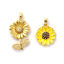 Picture of Eco-friendly Brass Pendants 18K Real Gold Plated Daisy Flower