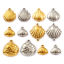 Picture of Eco-friendly PVD Vacuum Plating 304 Stainless Steel Charms Multicolor Shell