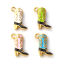 Picture of Eco-friendly PVD Vacuum Plating 304 Stainless Steel West Cowboy Charms 18K Gold Plated Enamel Boots 3D 19mm x 14mm