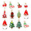 Picture of Eco-friendly PVD Vacuum Plating 304 Stainless Steel & Resin Christmas Charms 18K Gold Plated