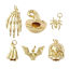Immagine di Eco-friendly Brass Halloween Charms 18K Real Gold Plated