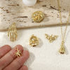Picture of Eco-friendly Brass Halloween Charms 18K Real Gold Plated