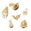 Picture of Eco-friendly Brass Halloween Charms 18K Real Gold Plated